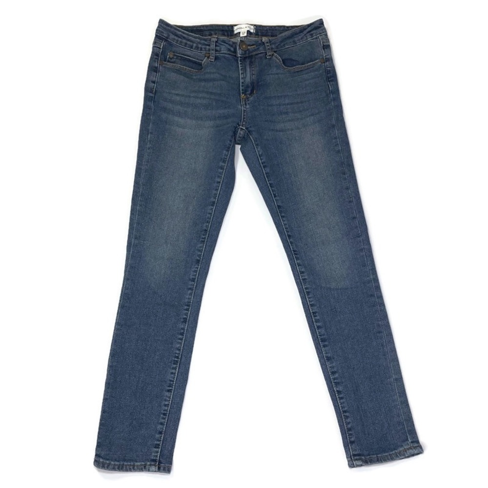 Kendall & Kylie Skinny Jean Women’s 8 Blue Medium Wash Mid Rise Ankle Classic